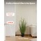 Artificial Cattail Grass 2 PCS, 35" Faux Green Plant for Home and Garden